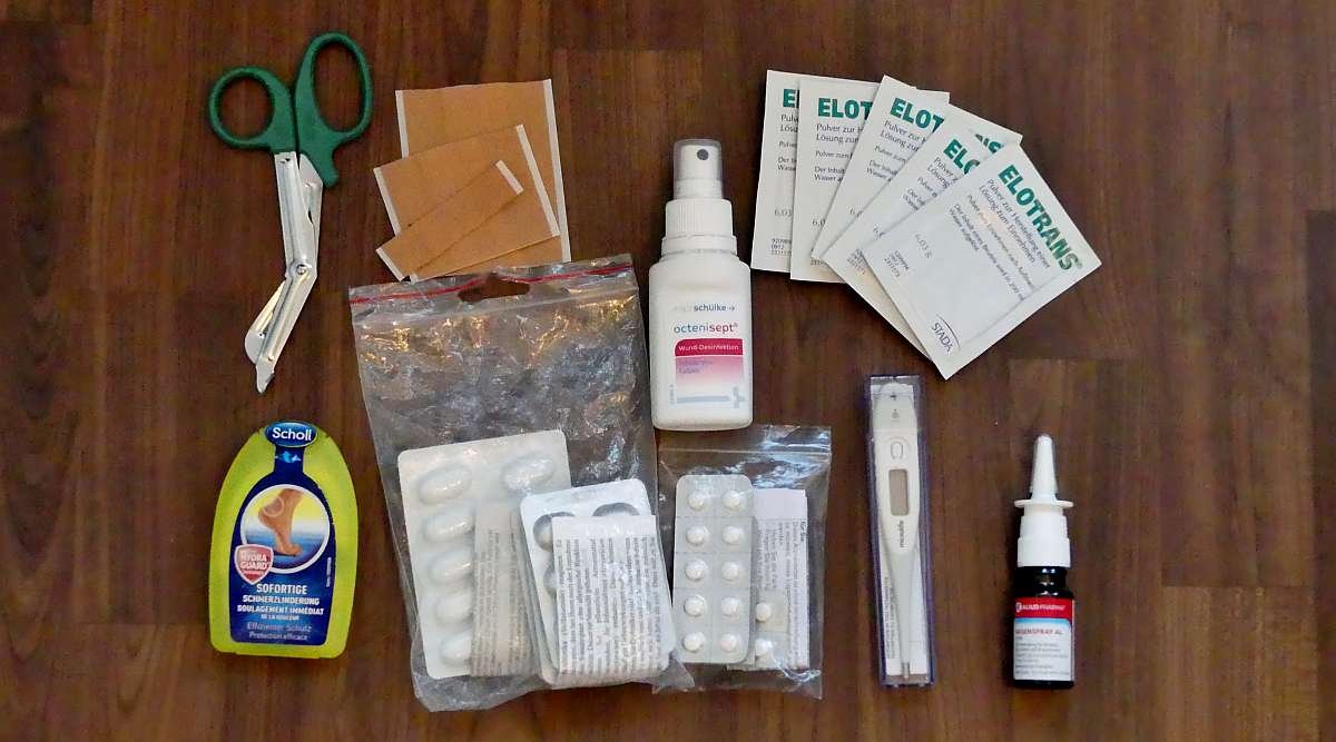 Reiseapotheke heutzutage